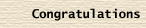 Congratulations
